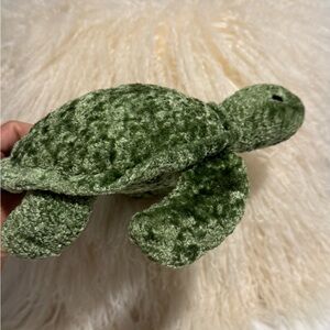 Green Sea Turtle Stuffed Animal Plush Toy by Pier 1 Imports